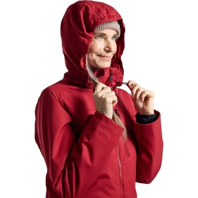 Burton Womens Lelah Jacket - Deep Red - Waterproof Snowboard Coat Burton Womens Lelah Jacket - Deep Red - Waterproof Snowboard Coat