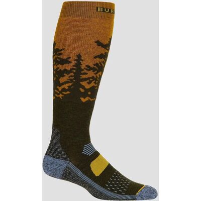 Calze Burton Performance Midweight - Uomo - Marrone, Nero, Arancione - Calze Calze Burton Performance Midweight - Uomo - Marrone, Nero, Arancione - Calze