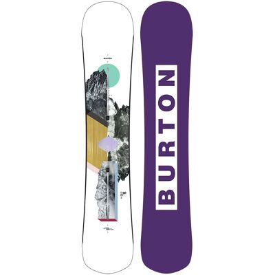 Burton Violet White Snowboard for Women - 155 Burton Violet White Snowboard for Women - 155