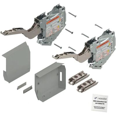 Blum Aventos HKS Kraftspeicher - Cichy zamek, 3D regulowany, do szafek Blum Aventos HKS Kraftspeicher - Cichy zamek, 3D regulowany, do szafek