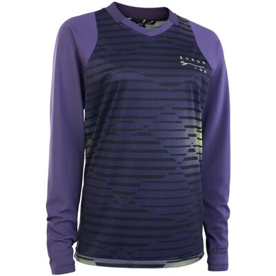 Ion Maglia a Maniche Lunghe Donna Viola Taglia S - Maglietta ciclismo femminile Ion Maglia a Maniche Lunghe Donna Viola Taglia S - Maglietta ciclismo femminile