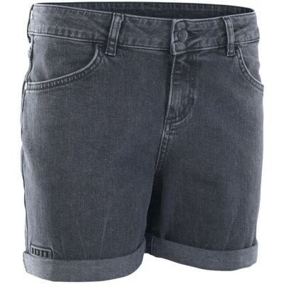 Ion Seek Shorts - Nero - Vestibilità a Metà Altezza - 5 Tasche - Denim Confortevole - Stile Urbano - Shorts Ion Seek Shorts - Nero - Vestibilità a Metà Altezza - 5 Tasche - Denim Confortevole - Stile Urbano - Shorts