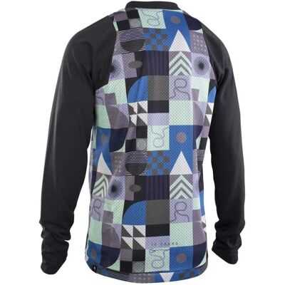 Maglia a maniche lunghe ION Scrub 10 Anni Blu S - Jerseys Maglia a maniche lunghe ION Scrub 10 Anni Blu S - Jerseys