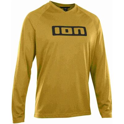 Ion XXS Maillot à manches longues - Vêtement de cyclisme - Jaune - Publicité Ion XXS Maillot à manches longues - Vêtement de cyclisme - Jaune - Publicité