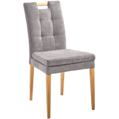 Cantus SZÉK - Eichenholz - grauer Stoff - Chair Cantus SZÉK - Eichenholz - grauer Stoff - Chair