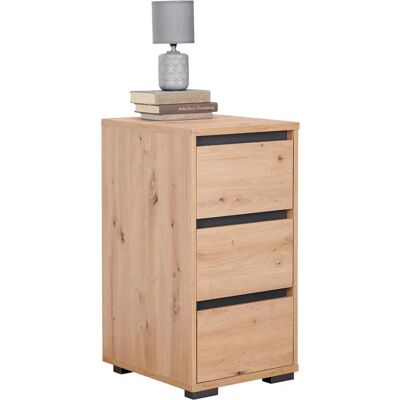 Carryhome Nachttisch - Artisan Eiche & Anthrazit - Nachttisch Carryhome Nachttisch - Artisan Eiche & Anthrazit - Nachttisch