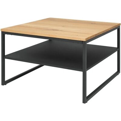 Vermont - 1 - Schwarz - Eichenholz Top - Coffee Table Vermont - 1 - Schwarz - Eichenholz Top - Coffee Table