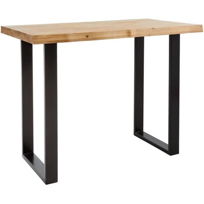 Unknown - Oak Bar Table 140x80x105 - Wildes Eichenholz - Bar table Unknown - Oak Bar Table 140x80x105 - Wildes Eichenholz - Bar table