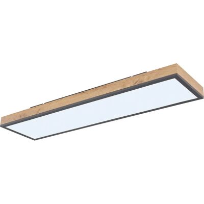 Novel LED Mennyezeti Lámpa - Grafit, Opál - 80x20x7,8 cm Novel LED Mennyezeti Lámpa - Grafit, Opál - 80x20x7,8 cm
