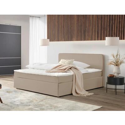 P & B Bett - 180/200 cm - Textil - Beige - Bett P & B Bett - 180/200 cm - Textil - Beige - Bett