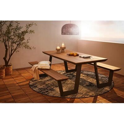 Ambia Garden SFDS-2373-SET - Anthrazit - Aluminiumrahmen - Gartenset Ambia Garden SFDS-2373-SET - Anthrazit - Aluminiumrahmen - Gartenset