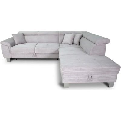 Xora Ecksofa - Hellgrau - Corner Sofa Xora Ecksofa - Hellgrau - Corner Sofa