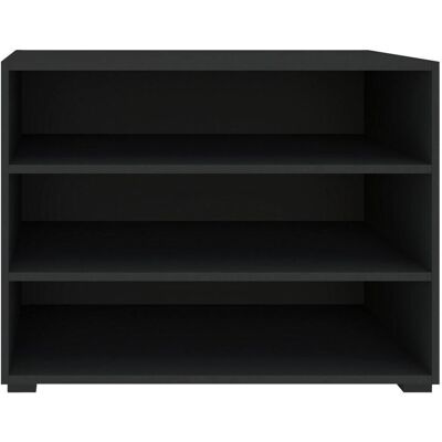 Hom`in POLC 91/67/40 cm Antrazit Regal - Stauraumlösung Hom`in POLC 91/67/40 cm Antrazit Regal - Stauraumlösung