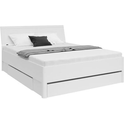 Saturn - Storage Bed - 160/200 cm - Fehér - Bed Saturn - Storage Bed - 160/200 cm - Fehér - Bed