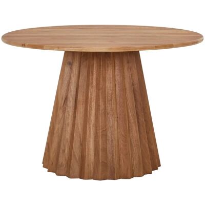 Livetastic Mangafából Készített Étkezőasztal - Természetes Színű Felület - 115x115x76 cm Livetastic Mangafából Készített Étkezőasztal - Természetes Színű Felület - 115x115x76 cm