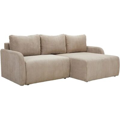 Carryhome Ecksofa Textil Hellbraun Beige - Möbel Carryhome Ecksofa Textil Hellbraun Beige - Möbel