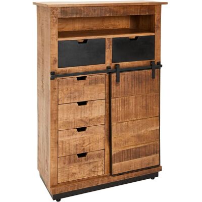 Livetastic - VYSOKÁ KOMODA - Mango dřevo - Hnědá - Dresser Livetastic - VYSOKÁ KOMODA - Mango dřevo - Hnědá - Dresser