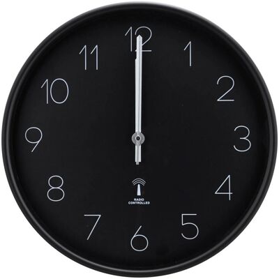 Ambia Home Hodiny řízené rádiem - Černé Ambia Home Hodiny řízené rádiem - Černé