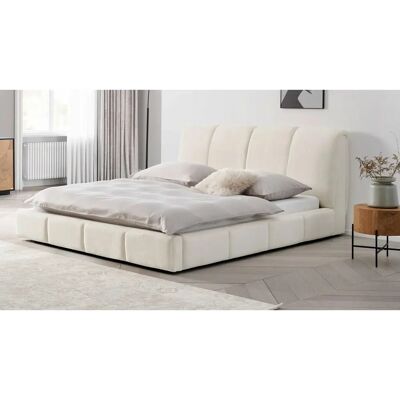 Livetastic - ČALÚNENÁ POSTEĽ - 180/200 cm - bílá - Bed Livetastic - ČALÚNENÁ POSTEĽ - 180/200 cm - bílá - Bed