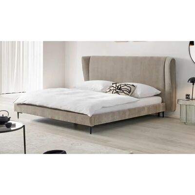 Livetastic - TRUFFLE - Béžové čalounění - 180x200 cm - Postel Livetastic - TRUFFLE - Béžové čalounění - 180x200 cm - Postel