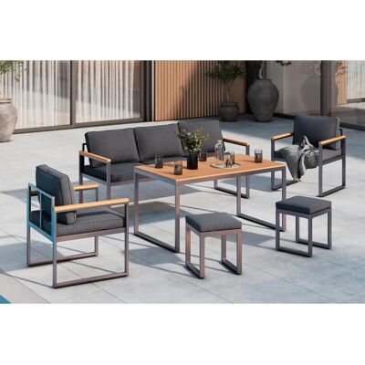Ambia Garden - GF24BA301 - Antracit - 6 ülőhely - Garden dining set Ambia Garden - GF24BA301 - Antracit - 6 ülőhely - Garden dining set