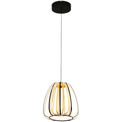 Fekete és Arany Függőlámpa - 30x150cm - Függőlámpa Fekete és Arany Függőlámpa - 30x150cm - Függőlámpa