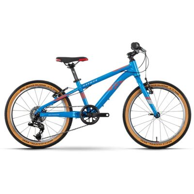 Raymon TwoRay 3.0 Blau/Rot Reflex 20" Diamant - Fahrrad Raymon TwoRay 3.0 Blau/Rot Reflex 20" Diamant - Fahrrad