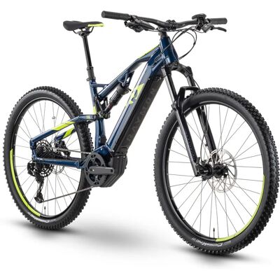 Raymon FullRay 130E 6.0 Blau Lime Grau - E-Bike Raymon FullRay 130E 6.0 Blau Lime Grau - E-Bike