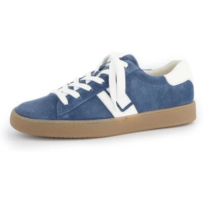 Paul Green 5464-10 White Suede Sneakers - Sneakers Paul Green 5464-10 White Suede Sneakers - Sneakers