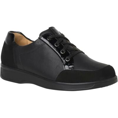 Ganter Karin Czarne Skórzane Buty - Buty Ganter Karin Czarne Skórzane Buty - Buty