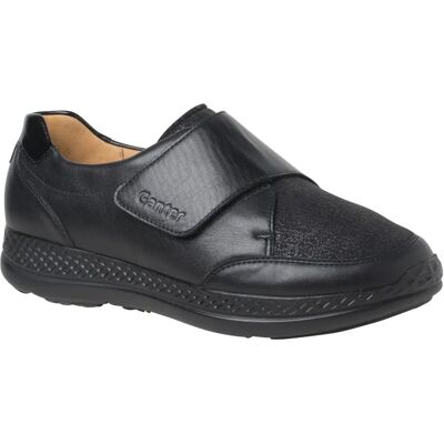 Ganter Karla Luise K/L 209967-010 Noir - Chaussons confortables pour femmes Ganter Karla Luise K/L 209967-010 Noir - Chaussons confortables pour femmes