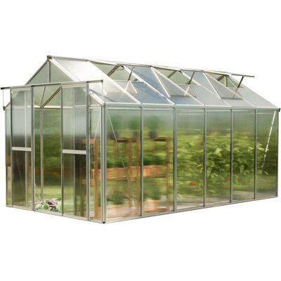 GFP - Greenhouse 259x384 cm, twin-wall sheets, no extras GFP - Greenhouse 259x384 cm, twin-wall sheets, no extras