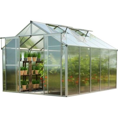 GFP Greenhouse 225x322cm Twin-Wall Polycarbonate - Hobby Gardening GFP Greenhouse 225x322cm Twin-Wall Polycarbonate - Hobby Gardening
