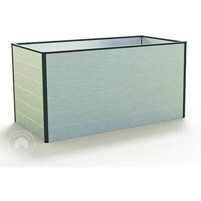 Letto da Giardino Elevato in Alluminio GFP - 150x77x77 cm - Resistente alle intemperie Letto da Giardino Elevato in Alluminio GFP - 150x77x77 cm - Resistente alle intemperie