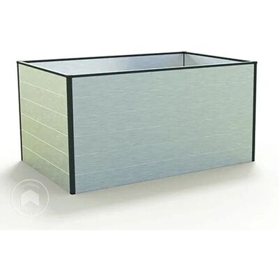GFP Aluminium Verhoogd Tuinbed - Rechthoekig, Geëloxeerd GFP Aluminium Verhoogd Tuinbed - Rechthoekig, Geëloxeerd