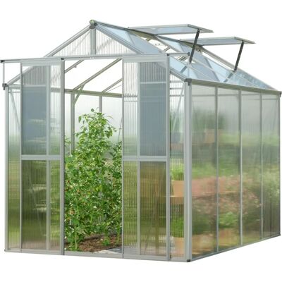 Szklarnia GFPV00835 - 179x259cm - Płyty podwójne ściany Szklarnia GFPV00835 - 179x259cm - Płyty podwójne ściany