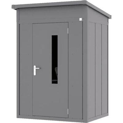 PRIMEYARD Abri de jardin - 158x122 cm Anthracite - Solution de stockage - Publicité PRIMEYARD Abri de jardin - 158x122 cm Anthracite - Solution de stockage - Publicité