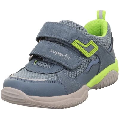 Superfit Storm Chaussures à Velcro pour Garçons - Bleu, Taille 34 EU Superfit Storm Chaussures à Velcro pour Garçons - Bleu, Taille 34 EU
