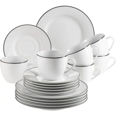Mäser Service à Café - Porcelaine Nola pour 6 Mäser Service à Café - Porcelaine Nola pour 6