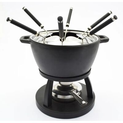 MÄSER Gietijzeren Fondue Set - Voor Familie en Vrienden MÄSER Gietijzeren Fondue Set - Voor Familie en Vrienden