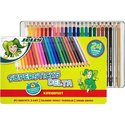 Jolly Modèle 9014400077211 - Crayons de Couleur Jolly Modèle 9014400077211 - Crayons de Couleur