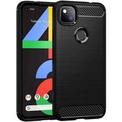 Xeptio Google Pixel 4A 4G - Fibre de carbone - Noir - Coque - Publicité Xeptio Google Pixel 4A 4G - Fibre de carbone - Noir - Coque - Publicité