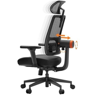 Chaise ergonomique NEWTRAL MAGICH002 - Support lombaire adaptatif - Accoudoirs 4D réglables - Publicité Chaise ergonomique NEWTRAL MAGICH002 - Support lombaire adaptatif - Accoudoirs 4D réglables - Publicité
