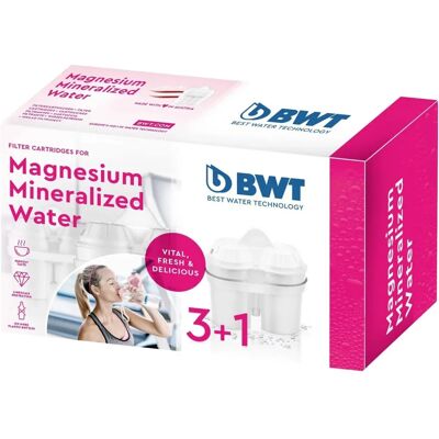 Cartouche filtrante BWT Magnésium - Enrichit l'eau en magnésium - 120L - Publicité Cartouche filtrante BWT Magnésium - Enrichit l'eau en magnésium - 120L - Publicité