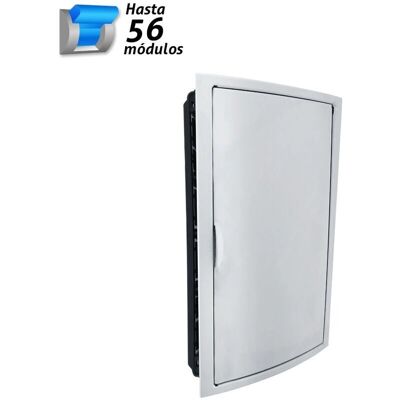 Solera - Caja de distribución empotrar 56 módulos - Blanco - Cuadro eléctrico Solera - Caja de distribución empotrar 56 módulos - Blanco - Cuadro eléctrico