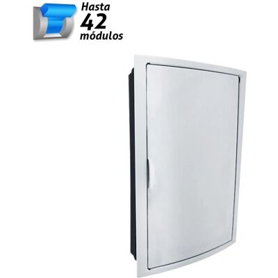 Solera - Arelos 42-module recessed box - Blanco - Caja de distribución Solera - Arelos 42-module recessed box - Blanco - Caja de distribución