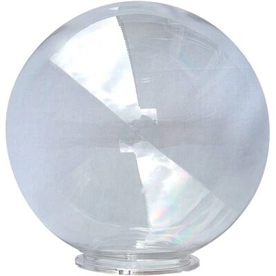 SOPLÁS Recambio Globo Policabornato Incoloro Con Cuello Bayoneta Ø450 - Difusor de Luz SOPLÁS Recambio Globo Policabornato Incoloro Con Cuello Bayoneta Ø450 - Difusor de Luz