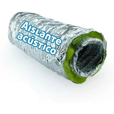 MUNDOCLIMA - Ø315 Aluminio - Aislado Acústico - Flexible - Conducto MUNDOCLIMA - Ø315 Aluminio - Aislado Acústico - Flexible - Conducto