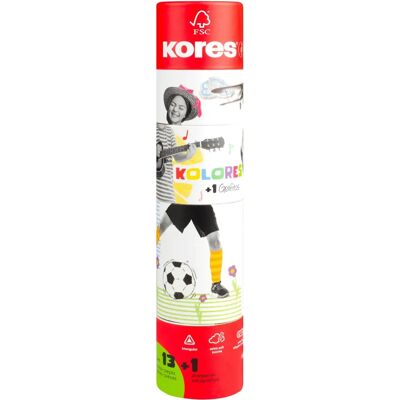 Crayons de couleur 'Kolores Twist & Turn' - Étui de 12 Crayons de couleur 'Kolores Twist & Turn' - Étui de 12