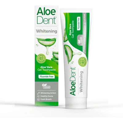 Aloe Dent Pasta de Dientes Blanqueadora de Aloe Vera - 100ml Aloe Dent Pasta de Dientes Blanqueadora de Aloe Vera - 100ml